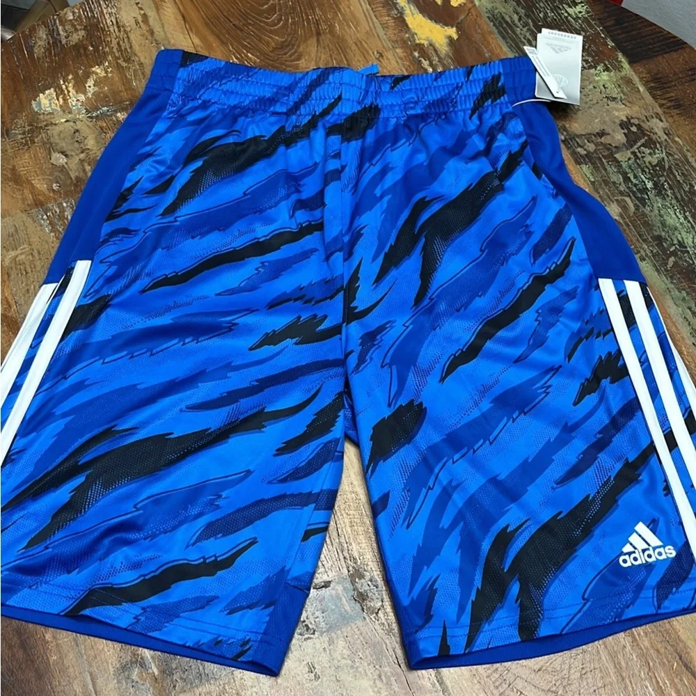 NWT Adidas Youth Boys Shorts-2 Pair